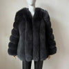 BEIZIRU Winter Woman Real Fox Fur Coat Warm Fashion Natural New Luxury Stylelong sleeve fashion girls jacket - MAGUSTA BEAUTY
