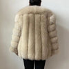 BEIZIRU Winter Woman Real Fox Fur Coat Warm Fashion Natural New Luxury Stylelong sleeve fashion girls jacket - MAGUSTA BEAUTY