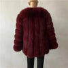 BEIZIRU Winter Woman Real Fox Fur Coat Warm Fashion Natural New Luxury Stylelong sleeve fashion girls jacket - MAGUSTA BEAUTY