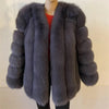 BEIZIRU Winter Woman Real Fox Fur Coat Warm Fashion Natural New Luxury Stylelong sleeve fashion girls jacket - MAGUSTA BEAUTY