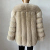 BEIZIRU Winter Woman Real Fox Fur Coat Warm Fashion Natural New Luxury Stylelong sleeve fashion girls jacket - MAGUSTA BEAUTY