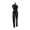 Best Selling High Neck Yoga Set N369 Punk Style Two Piece Patchwork Striped Casual Sportswear from Mainland China Women's Fashio - MAGUSTA BEAUTY