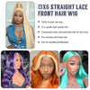 Blonde 613 Human Hair Wigs Straight Hd Lace Frontal Wig 13X6 Brazilian Wig For Black Women 30 40 Inch Lace Front Wig 230 Density - MAGUSTA BEAUTY