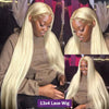 Blonde 613 Human Hair Wigs Straight Hd Lace Frontal Wig 13X6 Brazilian Wig For Black Women 30 40 Inch Lace Front Wig 230 Density - MAGUSTA BEAUTY