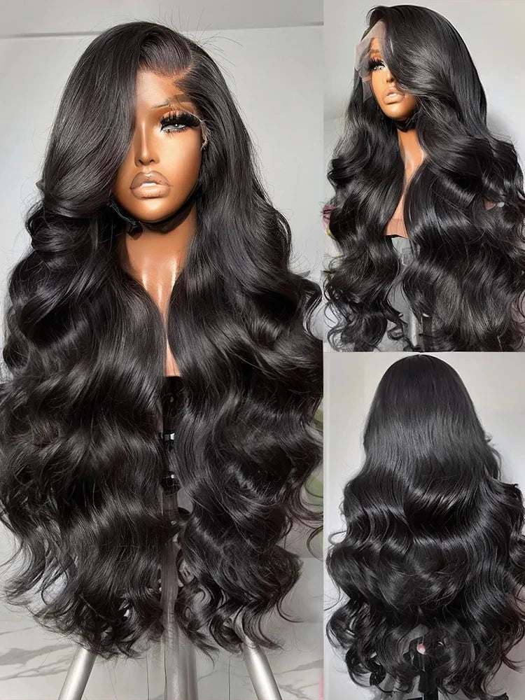 Body Wave Glueless Wig Human Hair Ready To Wear 5x5 Hd Lace Closure Wig Loose Body Wave 13x6 Human Hair Wigs 13x4 Frontal Wig - MAGUSTA BEAUTY
