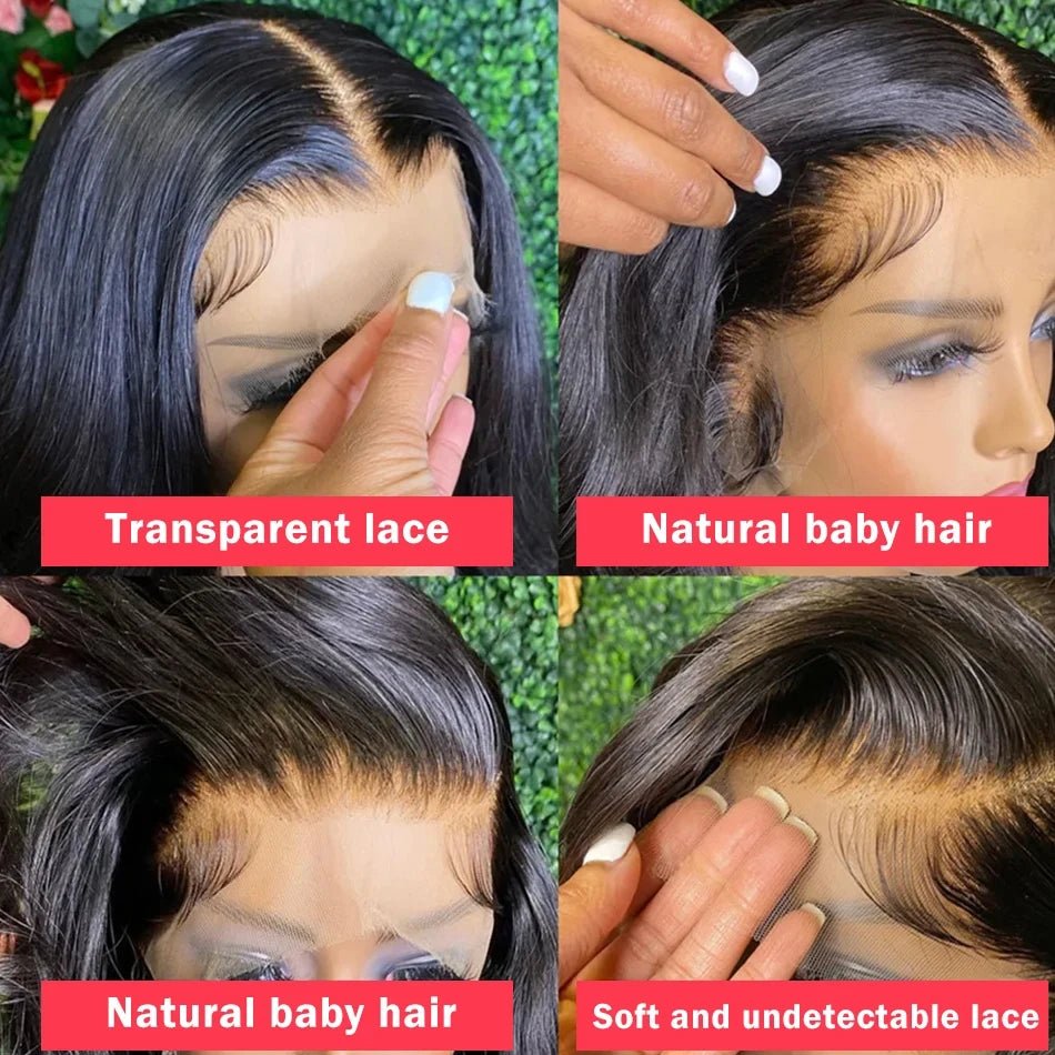 Body Wave Glueless Wig Human Hair Ready To Wear 5x5 Hd Lace Closure Wig Loose Body Wave 13x6 Human Hair Wigs 13x4 Frontal Wig - MAGUSTA BEAUTY