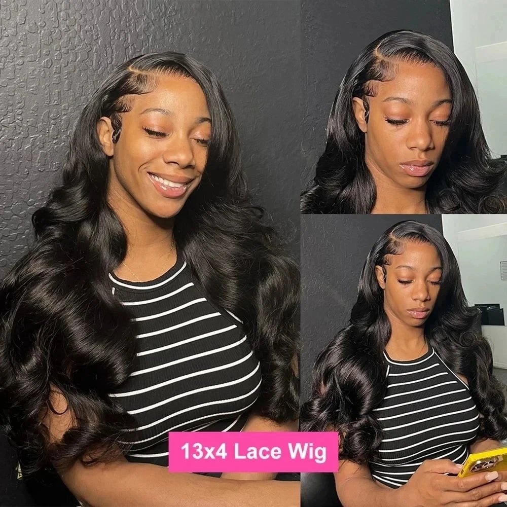 Body Wave Glueless Wig Human Hair Ready To Wear 5x5 Hd Lace Closure Wig Loose Body Wave 13x6 Human Hair Wigs 13x4 Frontal Wig - MAGUSTA BEAUTY
