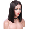 Bone Straight Bob Wig Human Hair 13x4 Lace Wigs Transparent Lace Human Hair Short Wig Pre Plucked 200% Density For Women - MAGUSTA BEAUTY