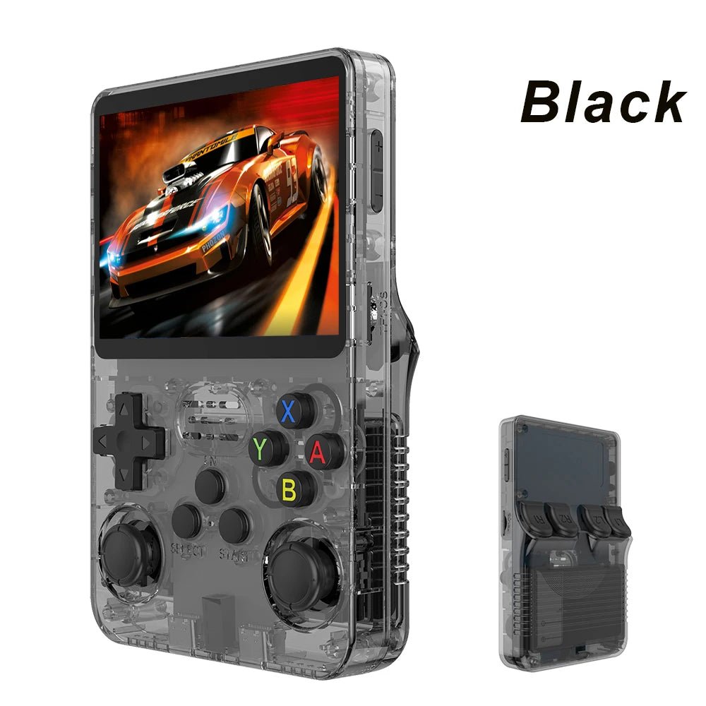 BOYHOM R36S Retro Handheld Video Game Console Linux System 3.5 Inch IPS Screen R35s Pro Portable Pocket Video Player 64GB Games - MAGUSTA BEAUTY
