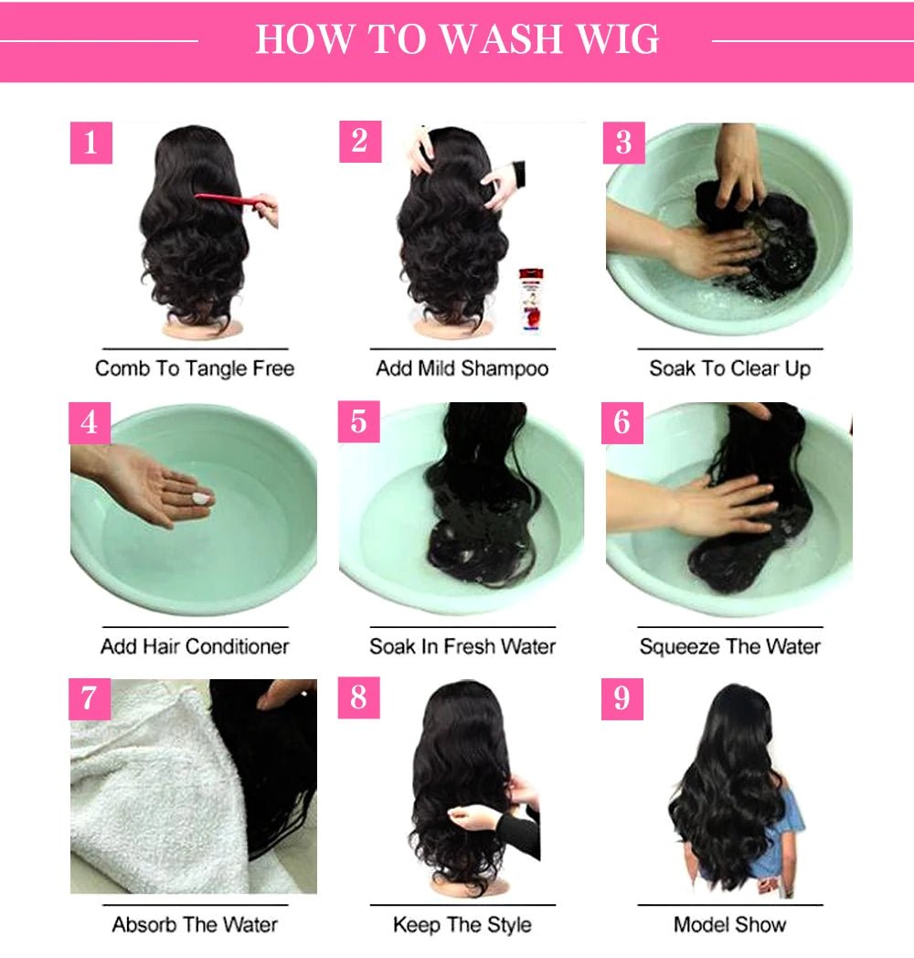 Brazilian Body Wave Short Bob Wig 13x4 Lace Frontal 4x4 Closure Human Hair Wig 200 Density For Women With Natural Wave Bob Wigs - MAGUSTA BEAUTY