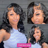 Brazilian Body Wave Short Bob Wig 13x4 Lace Frontal 4x4 Closure Human Hair Wig 200 Density For Women With Natural Wave Bob Wigs - MAGUSTA BEAUTY