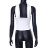 Chic White Sexy Strapless Crop Tops 2024 Elegant Summer Slim Tanks Tube Top Cropped Solid - MAGUSTA BEAUTY
