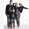 Christmas Family Matching Pajamas Set 2025 Mom Dad Kids Elk Print 2Pcs Clothes Baby Romper Family Look Soft Sleepwear Xmas Gift - MAGUSTA BEAUTY