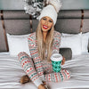 Christmas Family Matching Pajamas Set 2025 Mom Dad Kids Elk Print 2Pcs Clothes Baby Romper Family Look Soft Sleepwear Xmas Gift - MAGUSTA BEAUTY