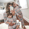 Christmas Family Matching Pajamas Set 2025 Mom Dad Kids Elk Print 2Pcs Clothes Baby Romper Family Look Soft Sleepwear Xmas Gift - MAGUSTA BEAUTY
