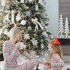 Christmas Family Matching Pajamas Set 2025 Mom Dad Kids Elk Print 2Pcs Clothes Baby Romper Family Look Soft Sleepwear Xmas Gift - MAGUSTA BEAUTY