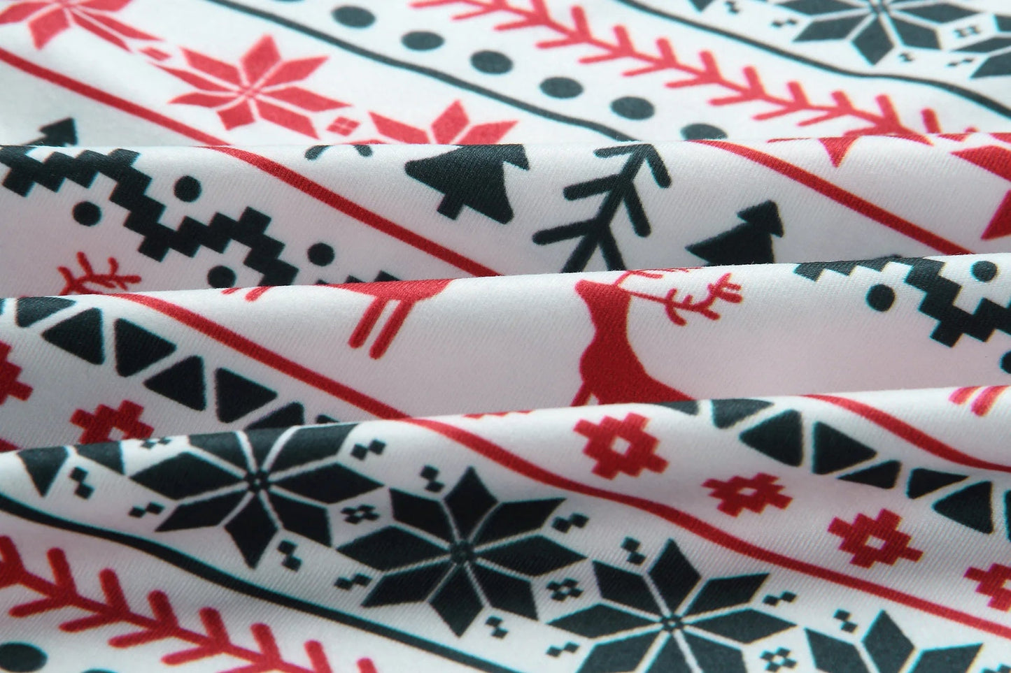 Christmas Family Matching Pajamas Set 2025 Mom Dad Kids Elk Print 2Pcs Clothes Baby Romper Family Look Soft Sleepwear Xmas Gift - MAGUSTA BEAUTY