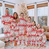 Christmas Family Matching Pajamas Set 2025 Mom Dad Kids Elk Print 2Pcs Clothes Baby Romper Family Look Soft Sleepwear Xmas Gift - MAGUSTA BEAUTY