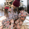 Christmas Family Matching Pajamas Set 2025 Mom Dad Kids Elk Print 2Pcs Clothes Baby Romper Family Look Soft Sleepwear Xmas Gift - MAGUSTA BEAUTY