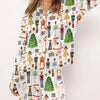 Christmas Tree Long Sleeve Women's Pajamas Set Fashionable Casual Comfortable 3D Printed Casual Y2K Women's Pajama Set 2025 - MAGUSTA BEAUTY