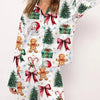 Christmas Tree Long Sleeve Women's Pajamas Set Fashionable Casual Comfortable 3D Printed Casual Y2K Women's Pajama Set 2025 - MAGUSTA BEAUTY