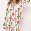 Christmas Tree Long Sleeve Women's Pajamas Set Fashionable Casual Comfortable 3D Printed Casual Y2K Women's Pajama Set 2025 - MAGUSTA BEAUTY