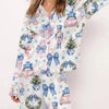 Christmas Tree Long Sleeve Women's Pajamas Set Fashionable Casual Comfortable 3D Printed Casual Y2K Women's Pajama Set 2025 - MAGUSTA BEAUTY