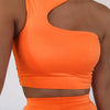 Cut Out Sexy Crop Off Shoulder Solid Skinny Sport Short Tops Women Tank Irregular Summer Tube Tops - MAGUSTA BEAUTY