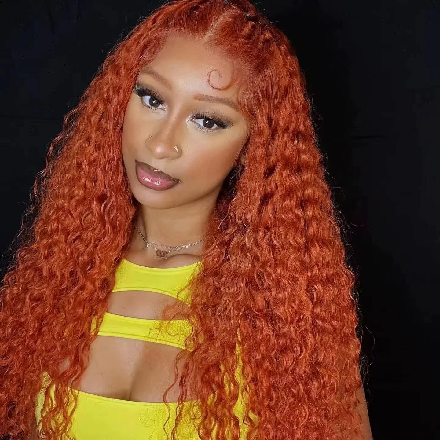 Deep Wave 13x6 HD Lace Frontal Human Hair Wig 30 40 Inch Curly 613 Honey Blonde Water Wave 13x4 Lace Front Wigs For Women 250% - MAGUSTA BEAUTY