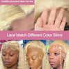 Deep Wave 13x6 HD Lace Frontal Human Hair Wig 30 40 Inch Curly 613 Honey Blonde Water Wave 13x4 Lace Front Wigs For Women 250% - MAGUSTA BEAUTY