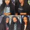 Deep Wave Frontal Wig Human Hair 13x4 Curly Human Hair Wig Transparent Lace Wig 13x6 Water Wave Wigs 180 Density - MAGUSTA BEAUTY