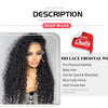 Deep Wave Frontal Wig Human Hair 13x4 Curly Human Hair Wig Transparent Lace Wig 13x6 Water Wave Wigs 180 Density - MAGUSTA BEAUTY