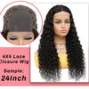 Deep Wave Frontal Wig Human Hair 13x4 Curly Human Hair Wig Transparent Lace Wig 13x6 Water Wave Wigs 180 Density - MAGUSTA BEAUTY
