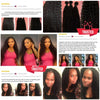 Deep Wave Human Hair Bundles, 12A Curly Bundles Human Hair, 22 24 26 Inch Wet and Wavy Brazilian Virgin Deep Wave - MAGUSTA BEAUTY