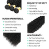 Deep Wave Human Hair Bundles, 12A Curly Bundles Human Hair, 22 24 26 Inch Wet and Wavy Brazilian Virgin Deep Wave - MAGUSTA BEAUTY
