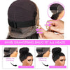 Deep Wave Human Hair Wig 360 Full Lace Hidden Strap Pre Plucked Glueless Natural Look Invisible Band Wig For Black Women - MAGUSTA BEAUTY