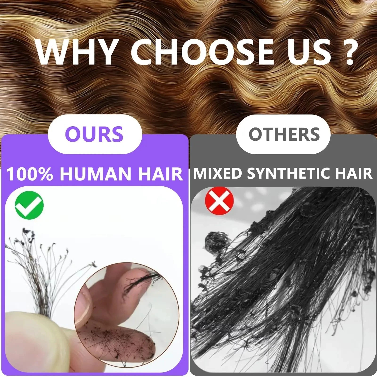 Deep Wave Human Hair Wig 360 Full Lace Hidden Strap Pre Plucked Glueless Natural Look Invisible Band Wig For Black Women - MAGUSTA BEAUTY