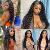 Deep Wave Human Hair Wig 360 Full Lace Hidden Strap Pre Plucked Glueless Natural Look Invisible Band Wig For Black Women - MAGUSTA BEAUTY