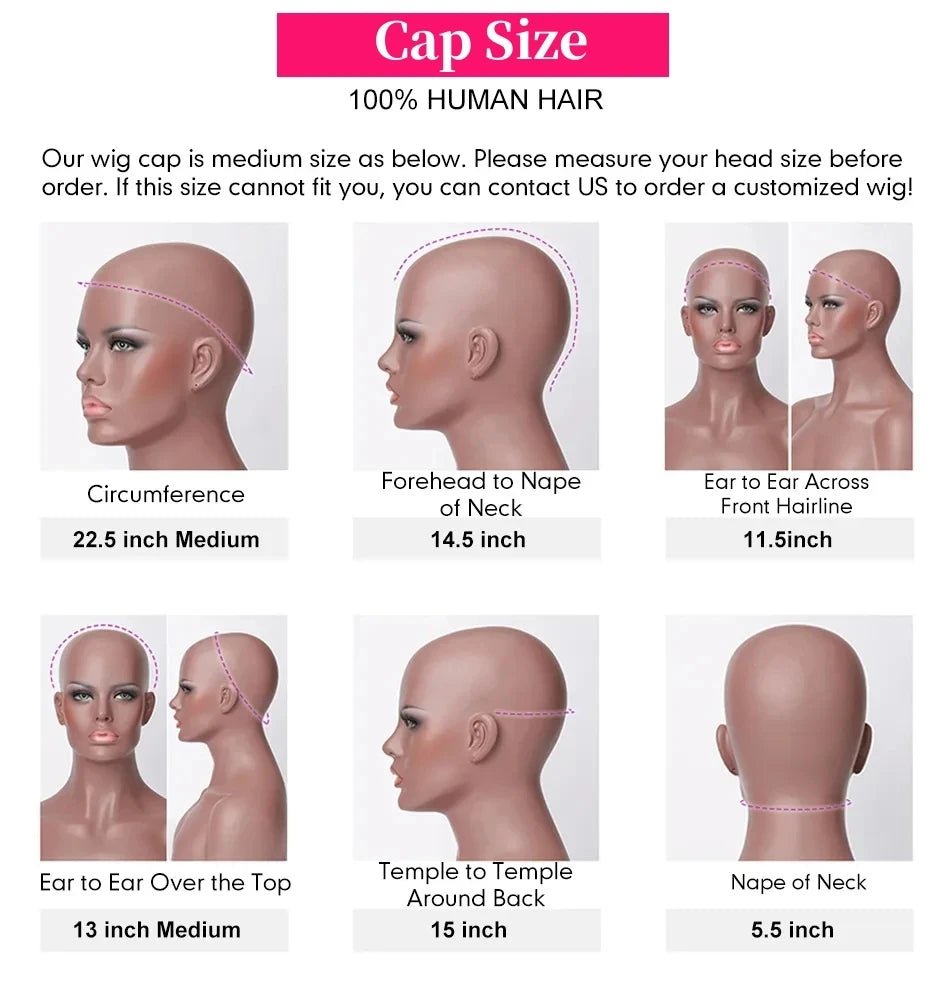 Deep Wave Human Hair Wig 360 Full Lace Hidden Strap Pre Plucked Glueless Natural Look Invisible Band Wig For Black Women - MAGUSTA BEAUTY