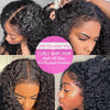 Deep Wave Human Hair Wig 360 Full Lace Hidden Strap Pre Plucked Glueless Natural Look Invisible Band Wig For Black Women - MAGUSTA BEAUTY