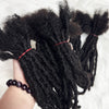 Dreadlock Extension Human Hair 0.6cm Thickness 8 Inch Full Handmade Permanent Locs Can Be Dyed and Bleached for Women Men - MAGUSTA BEAUTY
