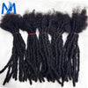 Dreadlock Extension Human Hair 0.6cm Thickness 8 Inch Full Handmade Permanent Locs Can Be Dyed and Bleached for Women Men - MAGUSTA BEAUTY