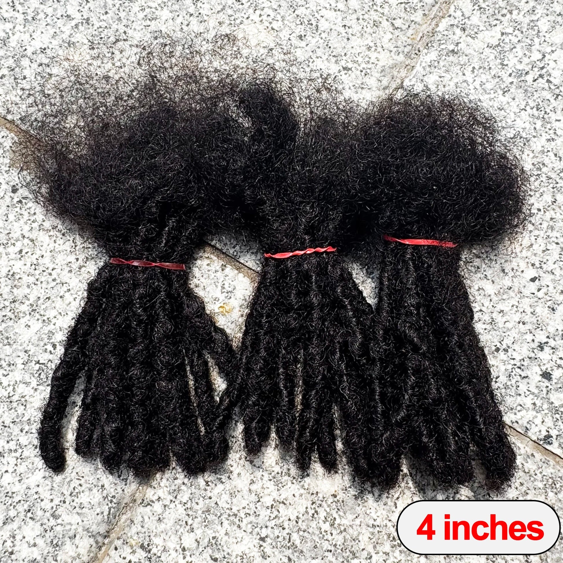 Dreadlock Extension Human Hair 0.6cm Thickness 8 Inch Full Handmade Permanent Locs Can Be Dyed and Bleached for Women Men - MAGUSTA BEAUTY