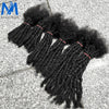 Dreadlock Extension Human Hair 0.6cm Thickness 8 Inch Full Handmade Permanent Locs Can Be Dyed and Bleached for Women Men - MAGUSTA BEAUTY