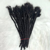Dreadlock Extensions Real Human Hair For Man/Women 0.6cm Wedth Permanent Loc Extensions 20 Strands 8 Inch Brazilian Dreadlock - MAGUSTA BEAUTY