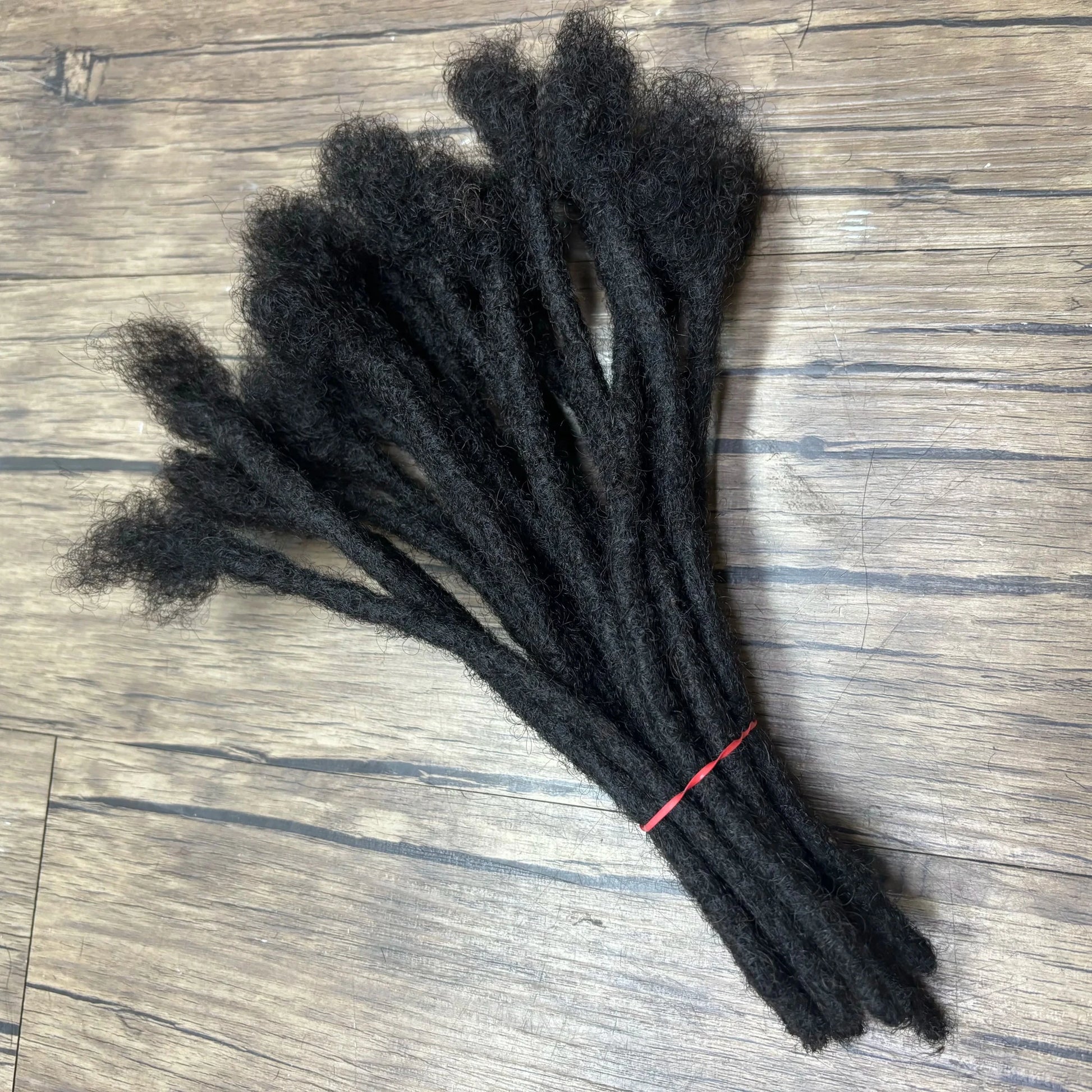 Dreadlock Extensions Real Human Hair For Man/Women 0.6cm Wedth Permanent Loc Extensions 20 Strands 8 Inch Brazilian Dreadlock - MAGUSTA BEAUTY