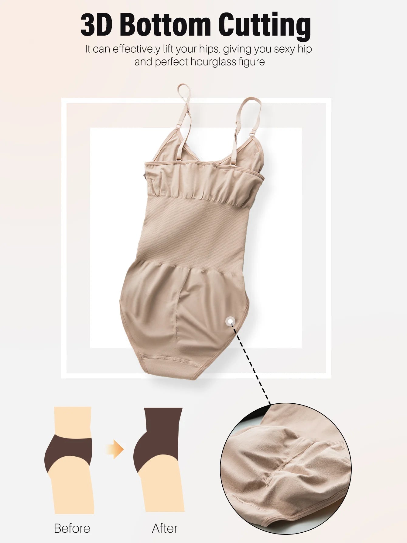 Drop Shipping Women Sexy Shapewear Seamless Slimming Butt Lifter Shaper Smooth Out Bodysuit Open Crotch High Elastic Body Suits - MAGUSTA BEAUTY