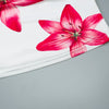 Dulzura Chest Wrapping Backless Bodycon Flower Print Crop Top Women'S Sexy Elegant Casual Y2K Short Top Party Club Summer Outfit - MAGUSTA BEAUTY