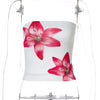 Dulzura Chest Wrapping Backless Bodycon Flower Print Crop Top Women'S Sexy Elegant Casual Y2K Short Top Party Club Summer Outfit - MAGUSTA BEAUTY