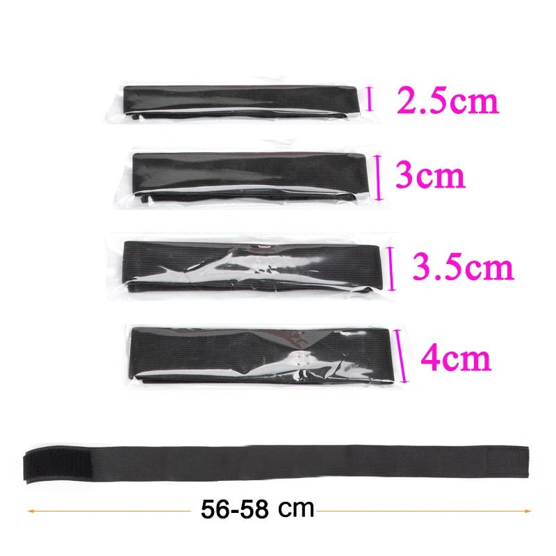 Elastic Band For Wig 10Pcs Babys Hair Edges Wrap Wig Band Lace Melting Band Adjustable Lace Wig Melt Bands Wig Accessories - MAGUSTA BEAUTY
